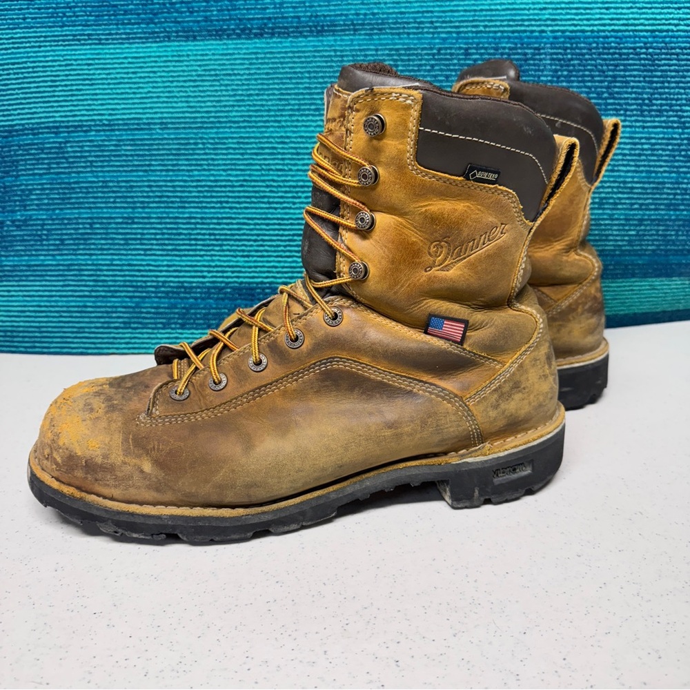 Danner Men's Quarry 8” Waterproof Work Boots - Size 12